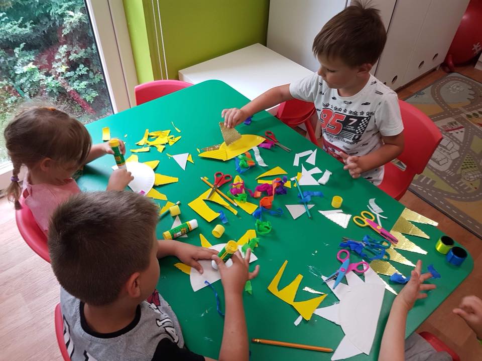 Zajęcia plastyczne w przedszkolu