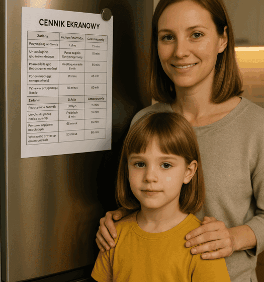 Dlugofalowe skutki zabawy dziecka z telefonem mama
