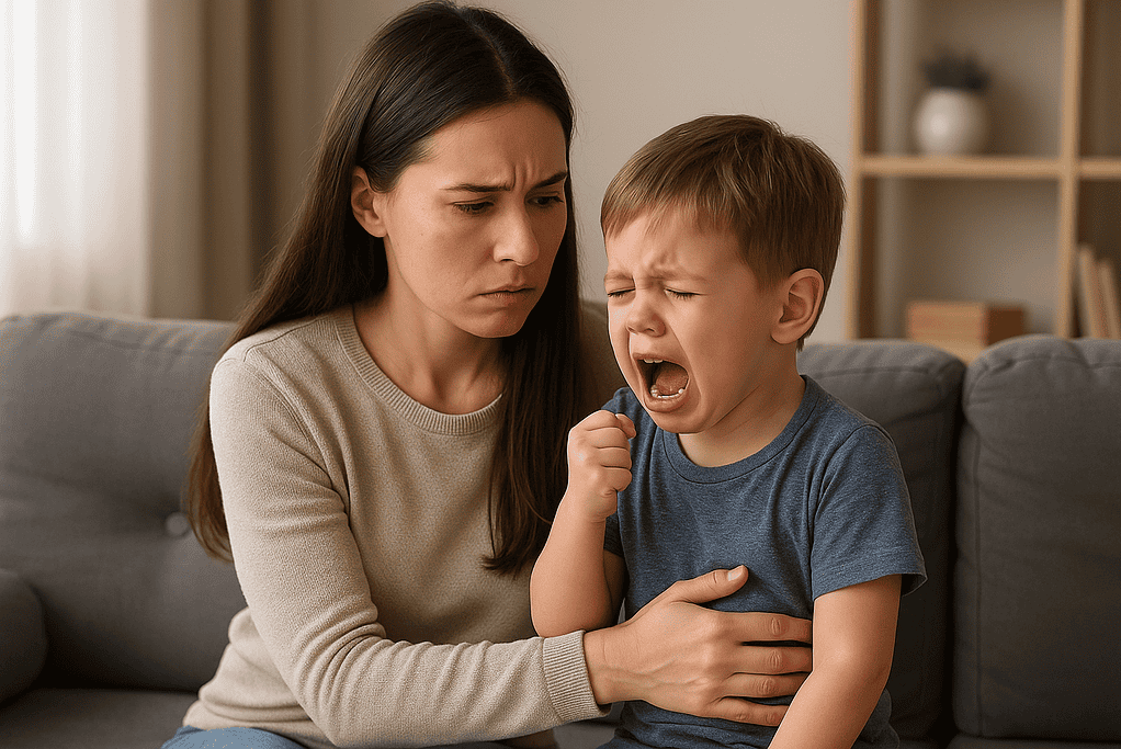 Wybuchy zlosci u dziecka